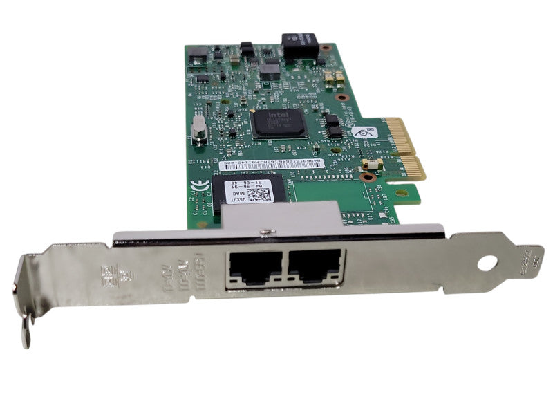 Dell Intel 0V5XVT I350-T2 Dual Port PCI-E x4 2-port gigabit Network Card _