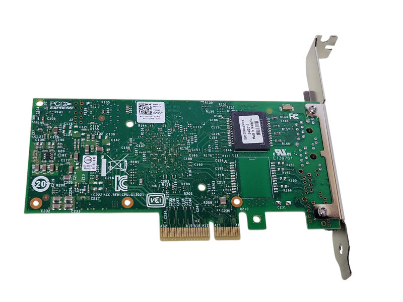 Dell Intel 0V5XVT I350-T2 Dual Port PCI-E x4 2-port gigabit Network Card _