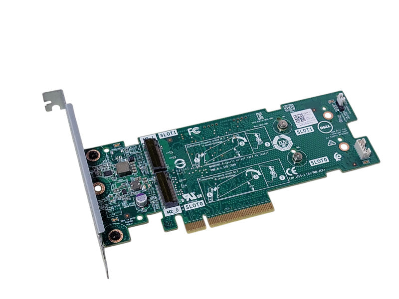 Dell Boss Card M.2 X2 Dell M2 Card PCIe x8 0M7W47, No SSD _