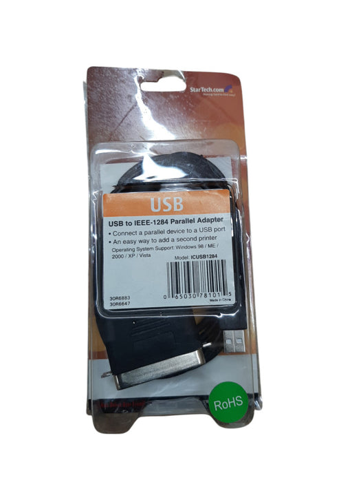 StarTech.com 6 ft. (1.8 m) USB to Parallel Port Adapter - IEEE-1284 Male/Male