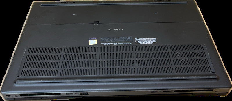 Dell Precision 7730 i7-8750H@2.2GHz Intel UHD 630 GPU 32GB RAM 512GB SSD  Lap200