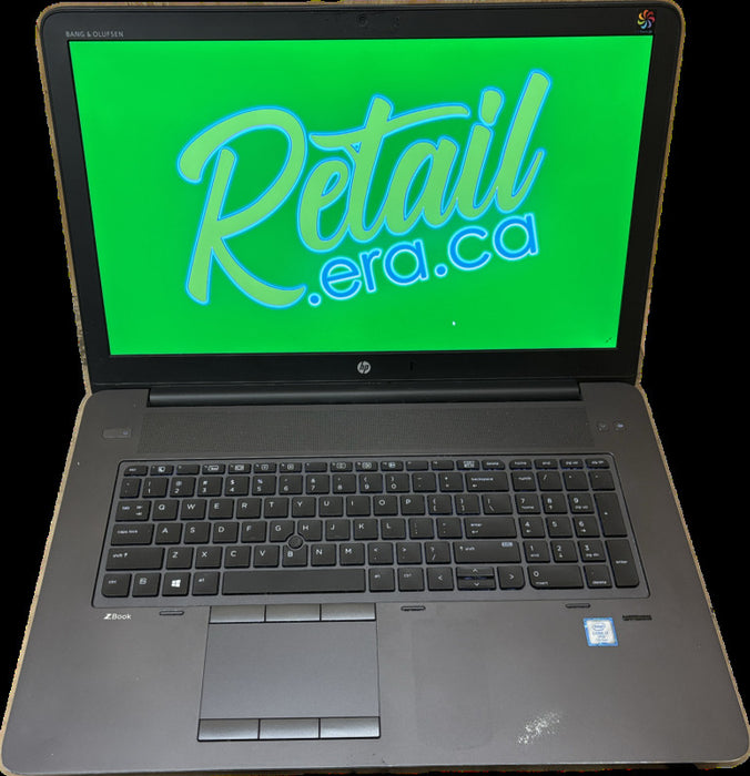 HP ZBook 17 G4 4K LCD i7-7820HQ QUADRO P5000 16GB GPU 32GB RAM 256GB SSD READ  Lap200