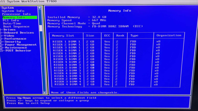 Dell Precision T7400 Workstation - 2x Xeon E5440 | 32GB RAM | NO HDD Q%