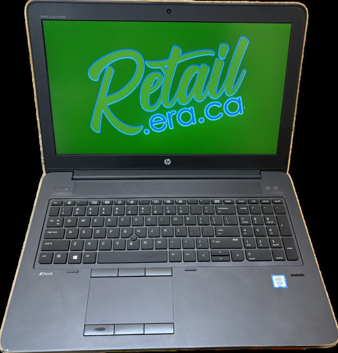 HP Zbook 15 G3 XEON E3-1505M v5@2.8GHz QUADRO M1000M 2GB GPU 32GB RAM 256SSD  Lap200