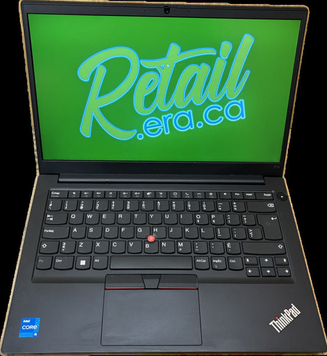 Lenovo ThinkPad E14 i5-1135G7@2.4GHz 16GB RAM 256GB SSD FRENCH KEYBOARD  Lap200