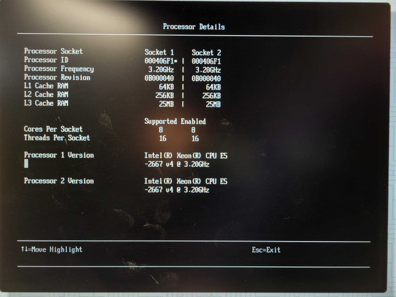 Lenovo System X3550 M5 2.5" | 2x Xeon E5-2667 v4 | 32GB DDR4 | No HDD/RAID |  $