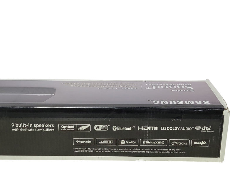 New Samsung Sound+ Series 6 HW-MS650 Sound Bar Wireless/Bluetooth _