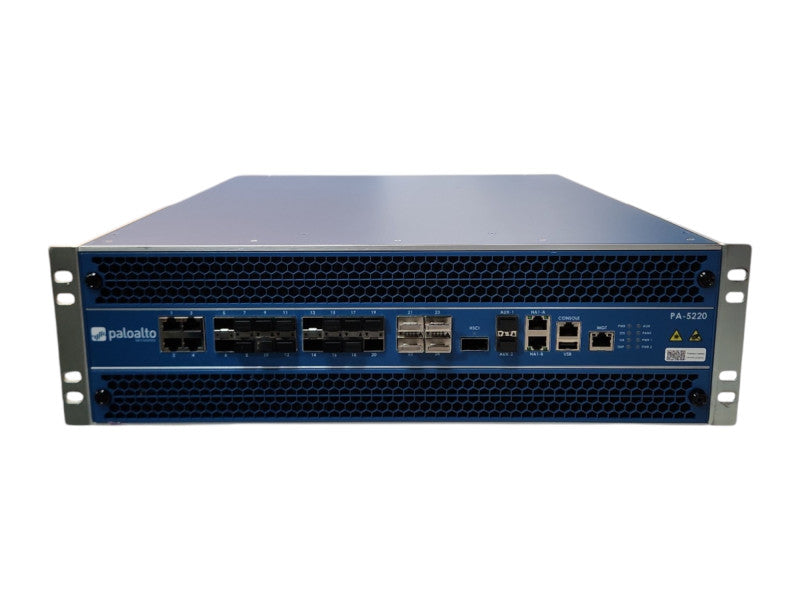 Palo Alto Networks PA-5220 20x Ports Firewall Security Appliance, No HDDs, Q