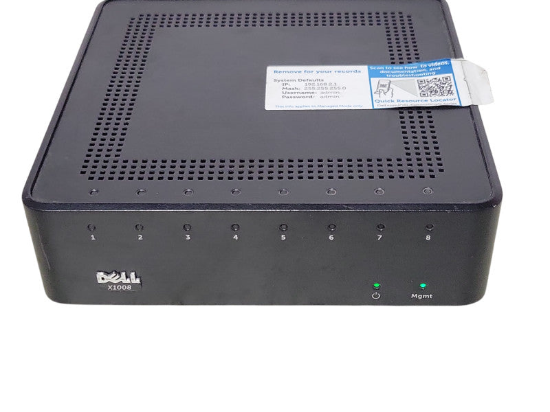 Dell X1018 X-Series Smart Managed Switches 16-Port Gigabit 2-Port SFP Switch _