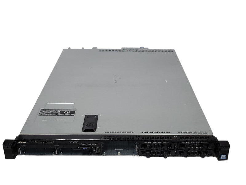 Dell PE R330 1U 8x 3.5", Xeon E3-1220v5 3.00GHz, 8GB DDR4, H330, 2x PSU _