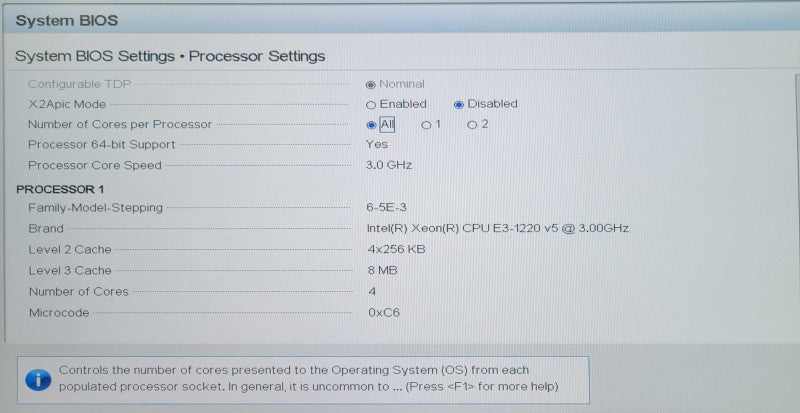 Dell PE R330 1U 8x 3.5", Xeon E3-1220v5 3.00GHz, 8GB DDR4, H330, 2x PSU _