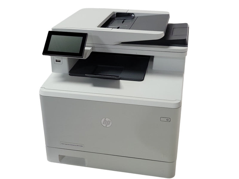 HP Color LaserJet Enterprise MFP M480 Laser Printer, USB/Network, READ _