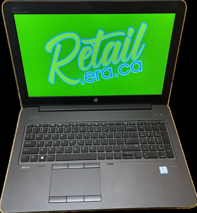 HP ZBook 15 G4 i7-7700HQ@2.8GHz QUADRO 1200 4GB GPU 32GB RAM 256GB SSD  Lap200