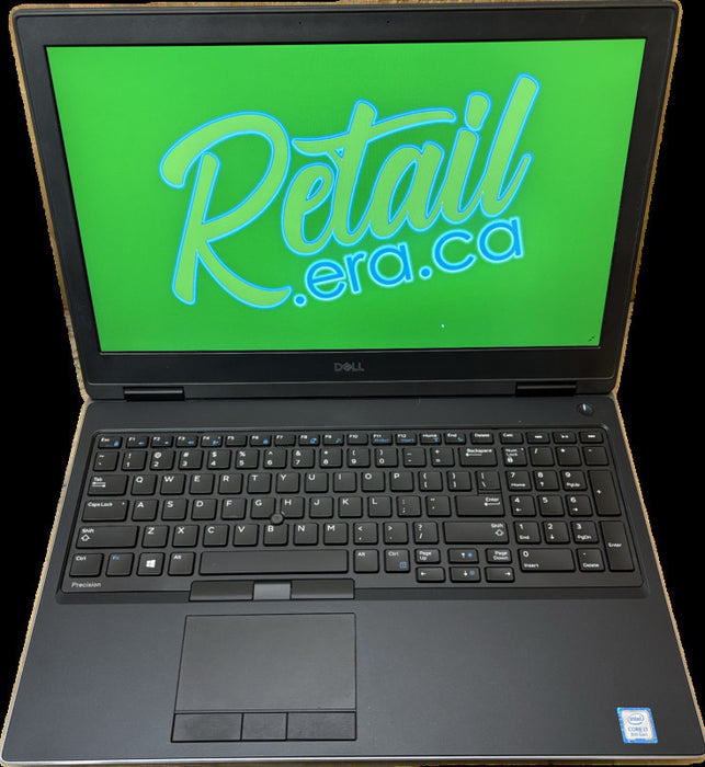 Dell Precision 7530 i7-8850H QUADRO P1000 4GB GPU 32GB RAM256GB SSD READ  Lap200