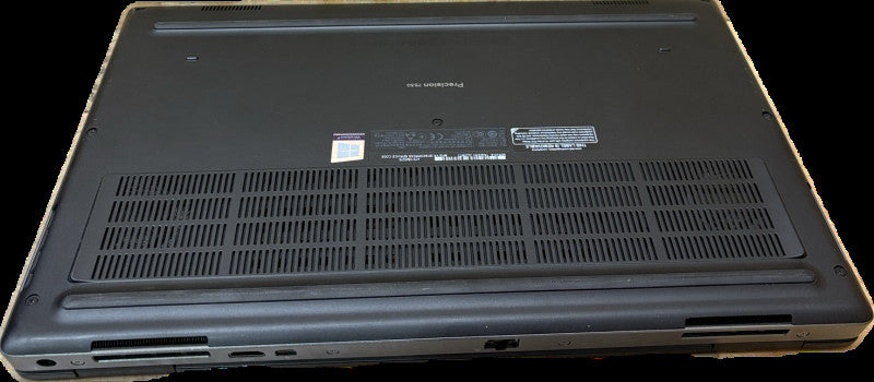 Dell Precision 7530 i7-8850H QUADRO P1000 4GB GPU 32GB RAM256GB SSD READ  Lap200