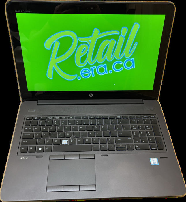 HP ZBook 15 G3 TOUCH XEON E3-1505M 8GB RAM Missing Key For Parts/Repair READ!  Lap200