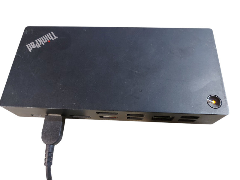 Lenovo ThinkPad USB-C Dock Gen 2 LDC-G2 40AS 03X7609 Dock w/ 90w Adapter