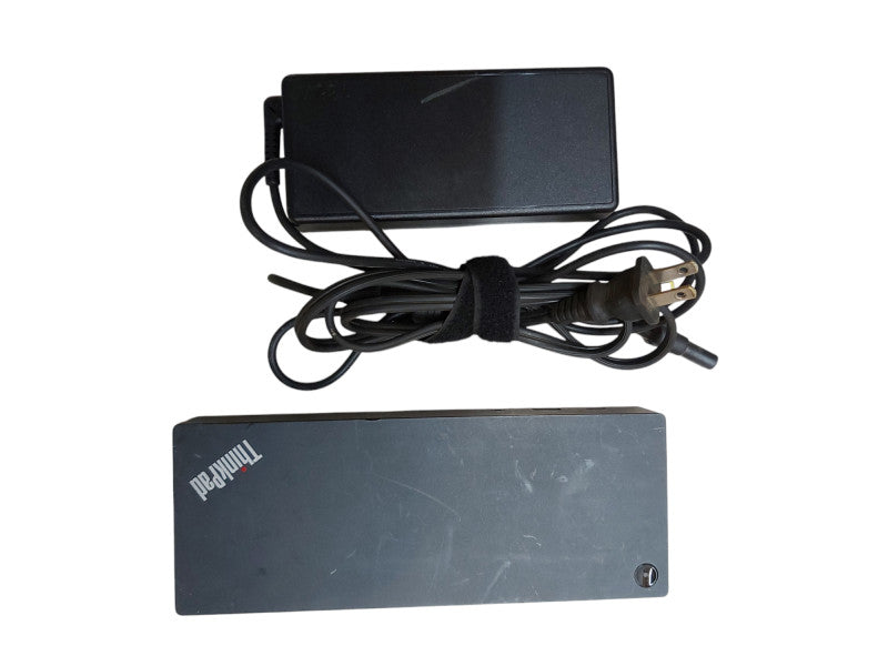 Lenovo ThinkPad Hybrid USB-C USB-A Dock DUD9011D1 W/ 135W AC ADAPTER