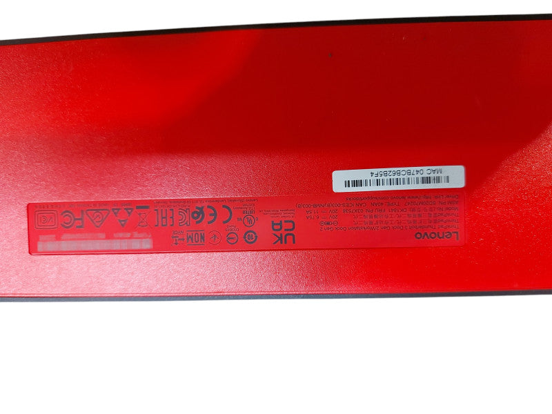 Lenovo Thunderbolt 3 Dock Gen 2 USB-C, USB-A 3.1 Gen 2, HDMI, DP w/135W Adapt