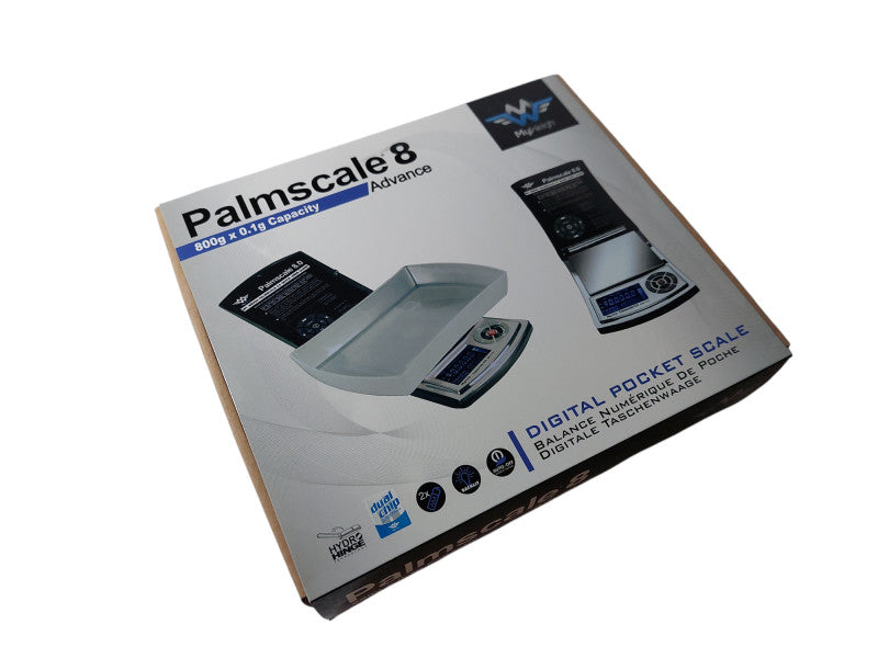 PalmScale 8.0 - 800 Gram Capacity with 2 Weights  Q=