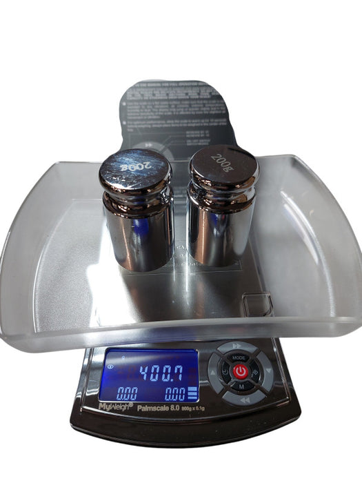 PalmScale 8.0 - 800 Gram Capacity with 2 Weights  Q=