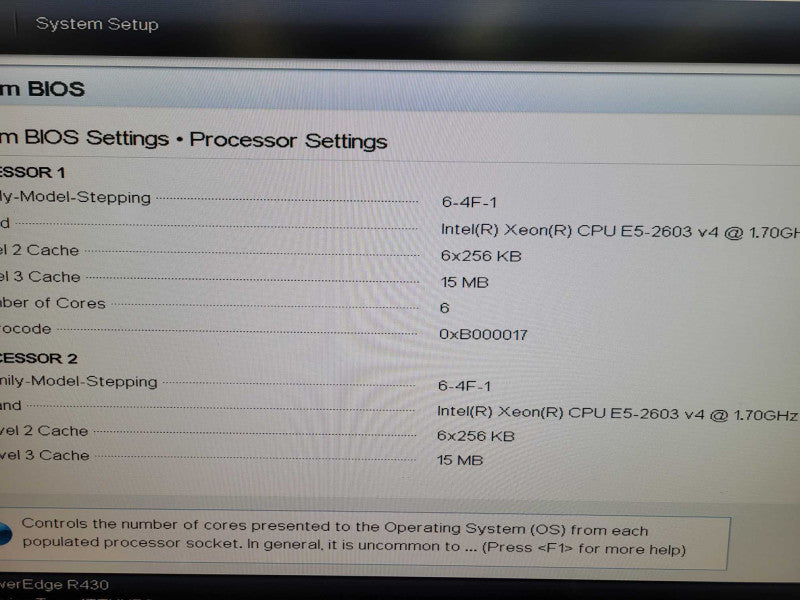 Dell PE R430 - 2x Xeon E5-2603 v4 | 64GB RAM | NO HDD | PERC H330 | 2x550W PS %
