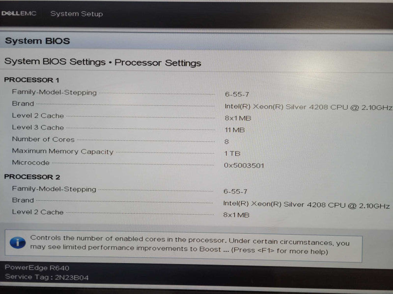 Dell R640 1U Server | 2x Xeon Silver 4208 @2.10GHz 8C 32GB DDR4 H730P 2.5" !