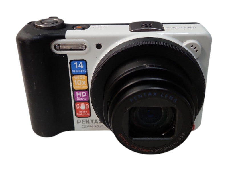 PENTAX Optio RZ10 Compact Digital Camera w/ Battery