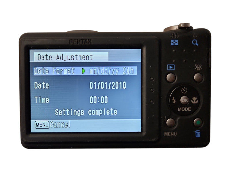 PENTAX Optio RZ10 Compact Digital Camera w/ Battery