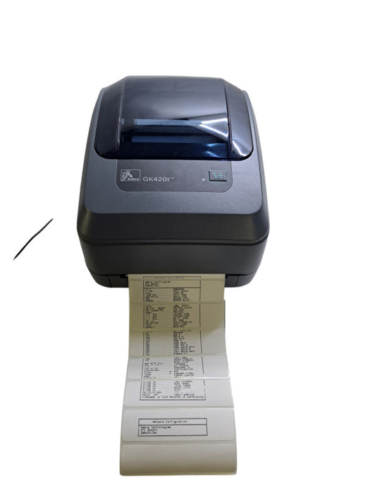 Zebra GK420t Thermal Label Printer GK42-102210-000 | Tested
