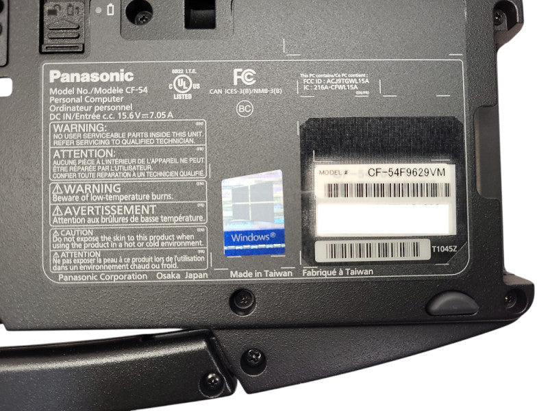Panasonic Toughbook CF-54F9629VM i5-6300U 2.4GHz 8GB RAM 512GB HDD Open box $ Lap200