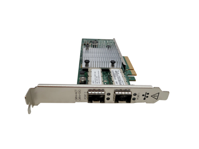HP 2-Port 10Gb 530SFP+ PCIe x8 Network Adapter Card P/N: 656244- Q%