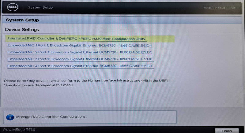Dell R530 2U 8x 3.5" | 1x Xeon E5-2630 v3 @2.40GHz, 32GB DDR4, H330 Mini RAID
