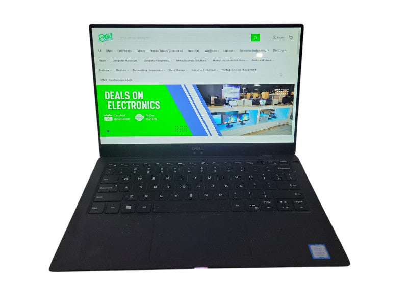 Dell XPS 13 9370| i5-8250U| 8GB DDR3L| 512GB SSD READ ! Lap200