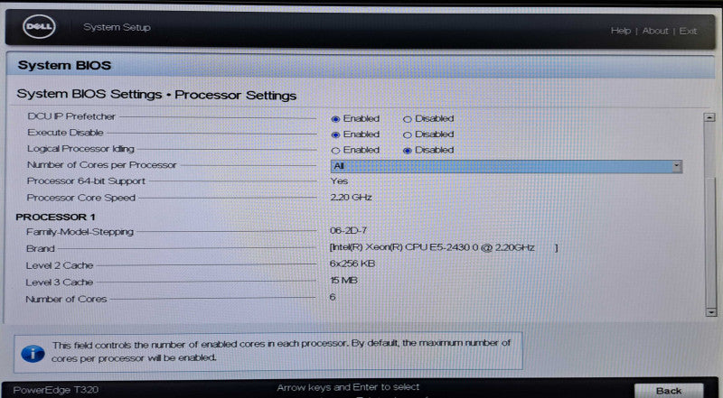 Dell PowerEdge T320 | 1x Xeon E5-2430 0 @2.20GHz, 24GB DDR3, H710 RAID