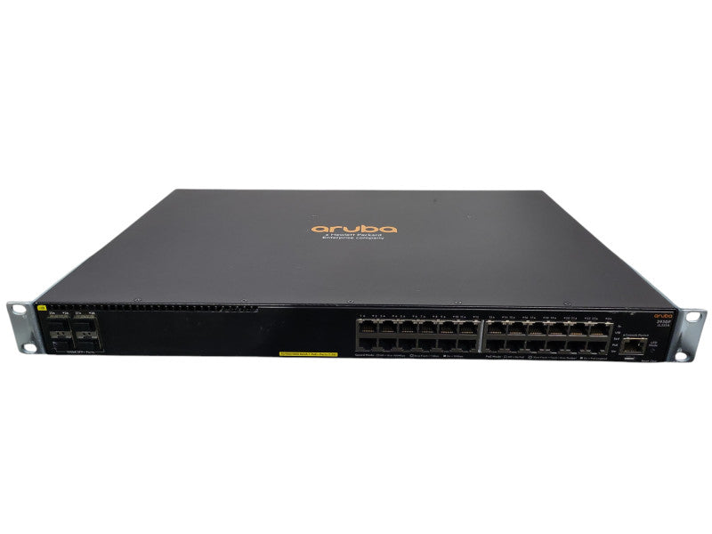 HPE Aruba 2930F JL255A 24Gb PoE+ 4SFP+ Network Switch !