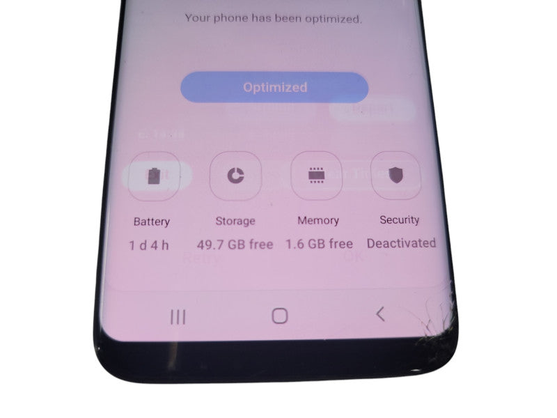 Samsung Galaxy S8 - 64GB - Black [SM-G950W | Read] (
