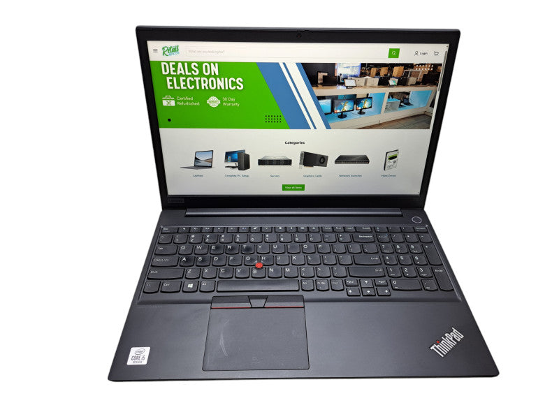 Lenovo ThinkPad E15 | Core i5-10210U @1.60GHz, 32GB DDR4, 256GB NVMe  Lap200
