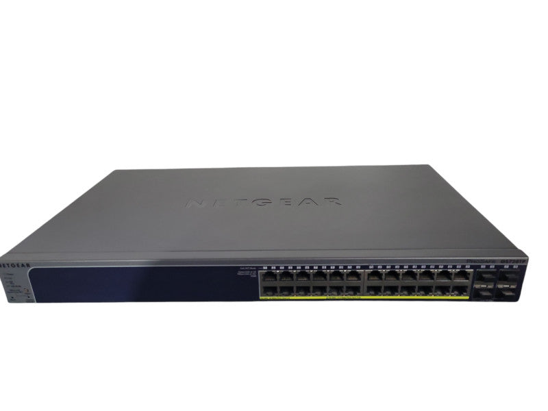 NetGear ProSafe GS728TP | 24-Port Gigabit PoE Smart Switch w/ 4x SFP !