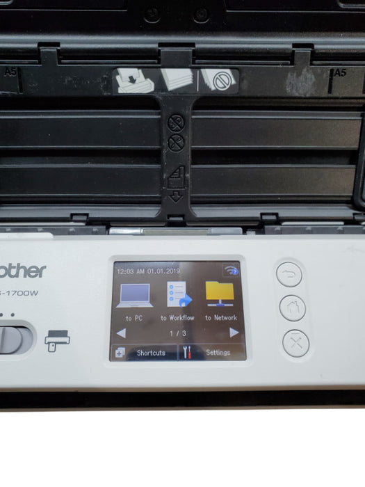 Brother ADS-1700W Wireless Compact Document Scanner Touchscreen
