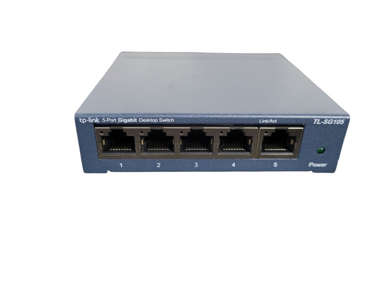 TP-LINK TL-SG105 5-Port Gigabit Desktop Switch 10/100/1000mbps  !