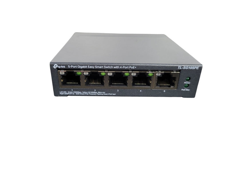 TP-Link TL-SG105PE 5-Port Gigabit Easy Smart PoE+ !