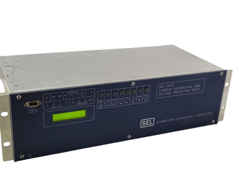 Schweitzer Engineering Lab SEL-387E Current Differential & voltage protection _