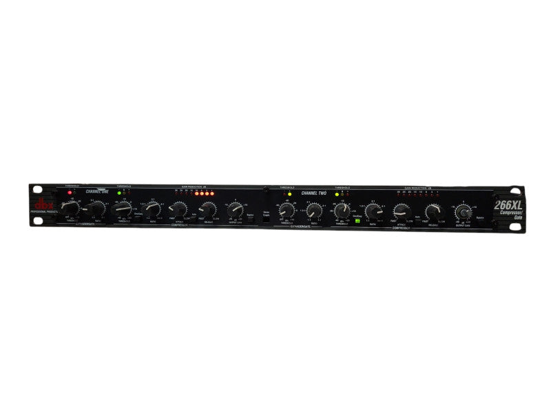 DBX 266XL Compressor/Gate Dual Channel, READ