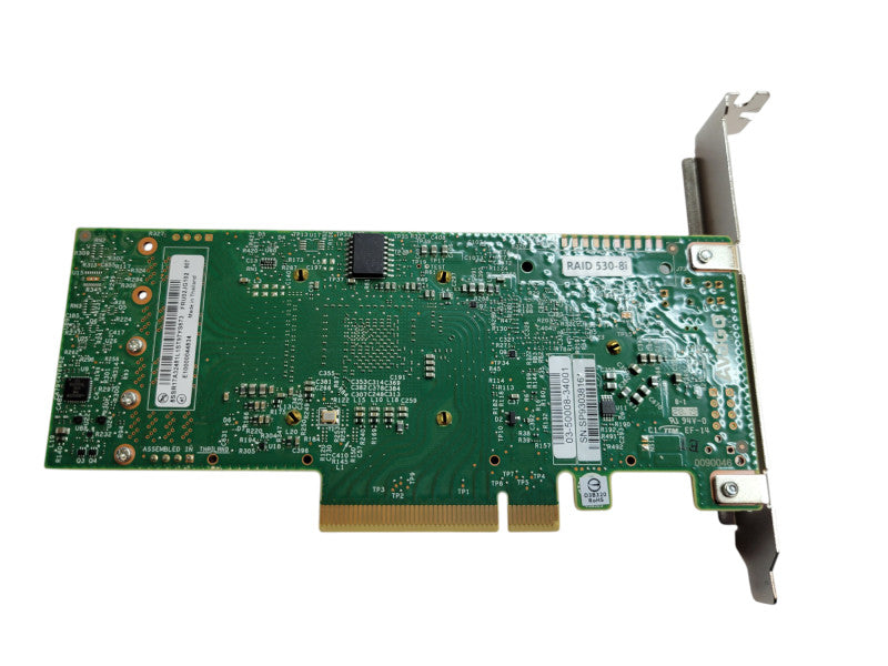 AVAGO TECH RAID 530-8i 12Gb PCle SAS/SATA RAID Controller Adapter P/N: 02JG10 %
