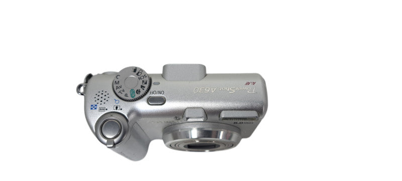 Canon PowerShot A630 Digital Camera Silver 8MP 4x Zoom Flip Screen