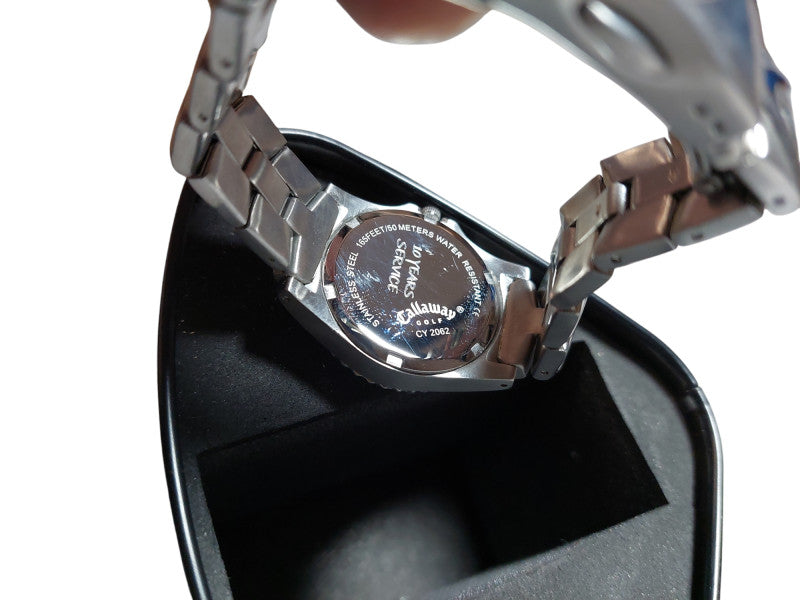 Callaway Golf Ladies Watch CY2062 Stainless Steel Water Resistant 50M  =