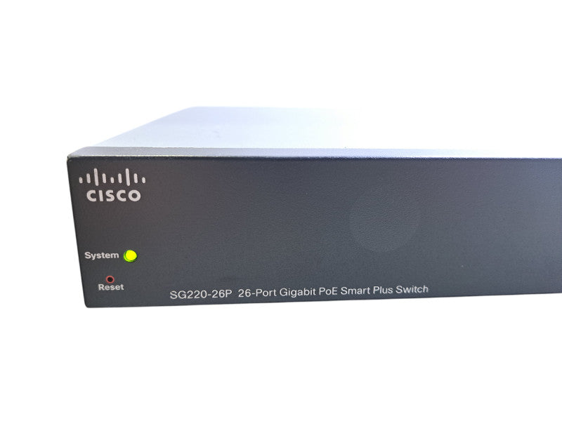 Cisco SG200-26P-K9 V03 | 26-Port Gigabit PoE Smart Plus Switch