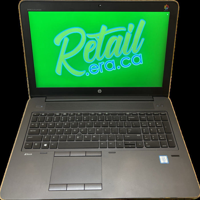 HP ZBook 15 G3 i7-6820HQ QUADRO M2000M 4GB GPU 4K LCD 24GB RAM 512SSD  Lap200