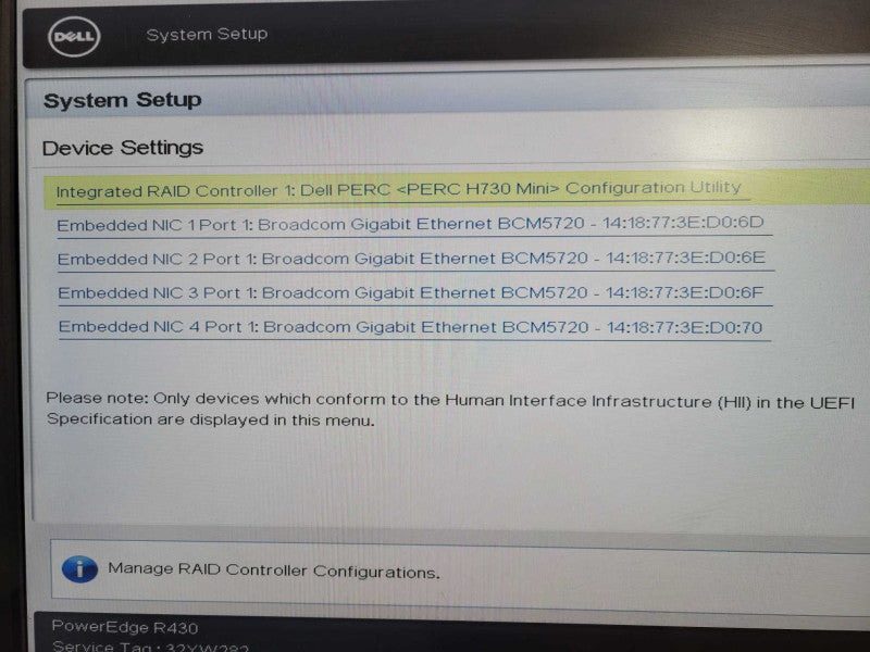 Dell R430 1U 8x 2.5" | Xeon E5-2630 v3 @2.40GHz, 48GB DDR4, H730 Mini RAID !